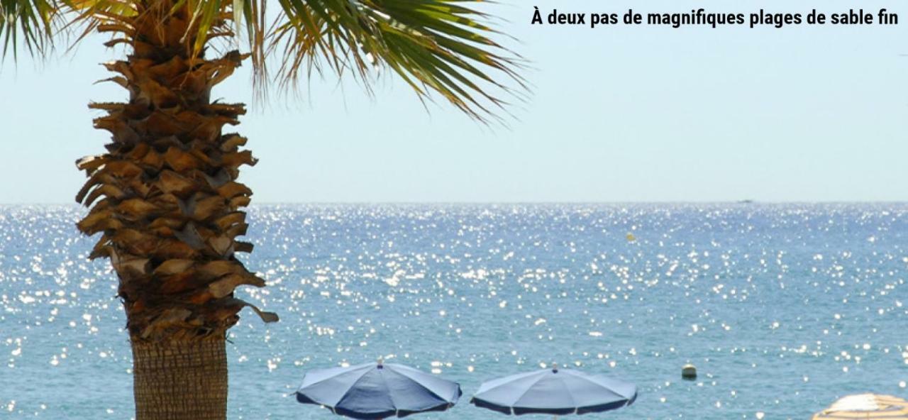 Hotel Sable Et Soleil - Port, Plage Et Jacuzzi Prive Fréjus Dış mekan fotoğraf